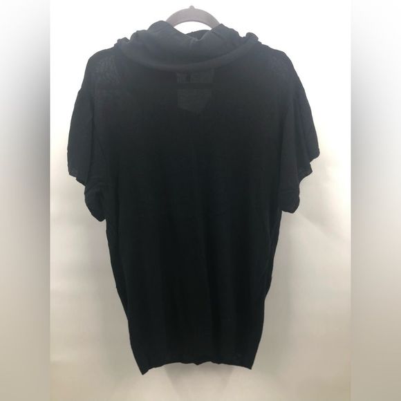 BCBGMAXAZRIA women’s black cardigan sweater - Picture 2 of 5